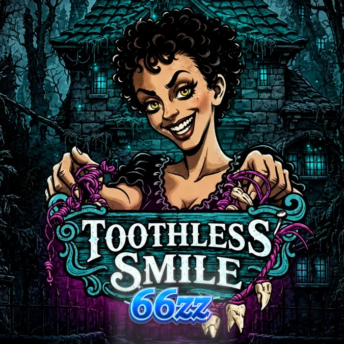 Toothless Smile স্লট গেমের একটি দৃশ্য যেখানে ডেন্টাল থিমের হরর এলিমেন্ট দেখা যাচ্ছে